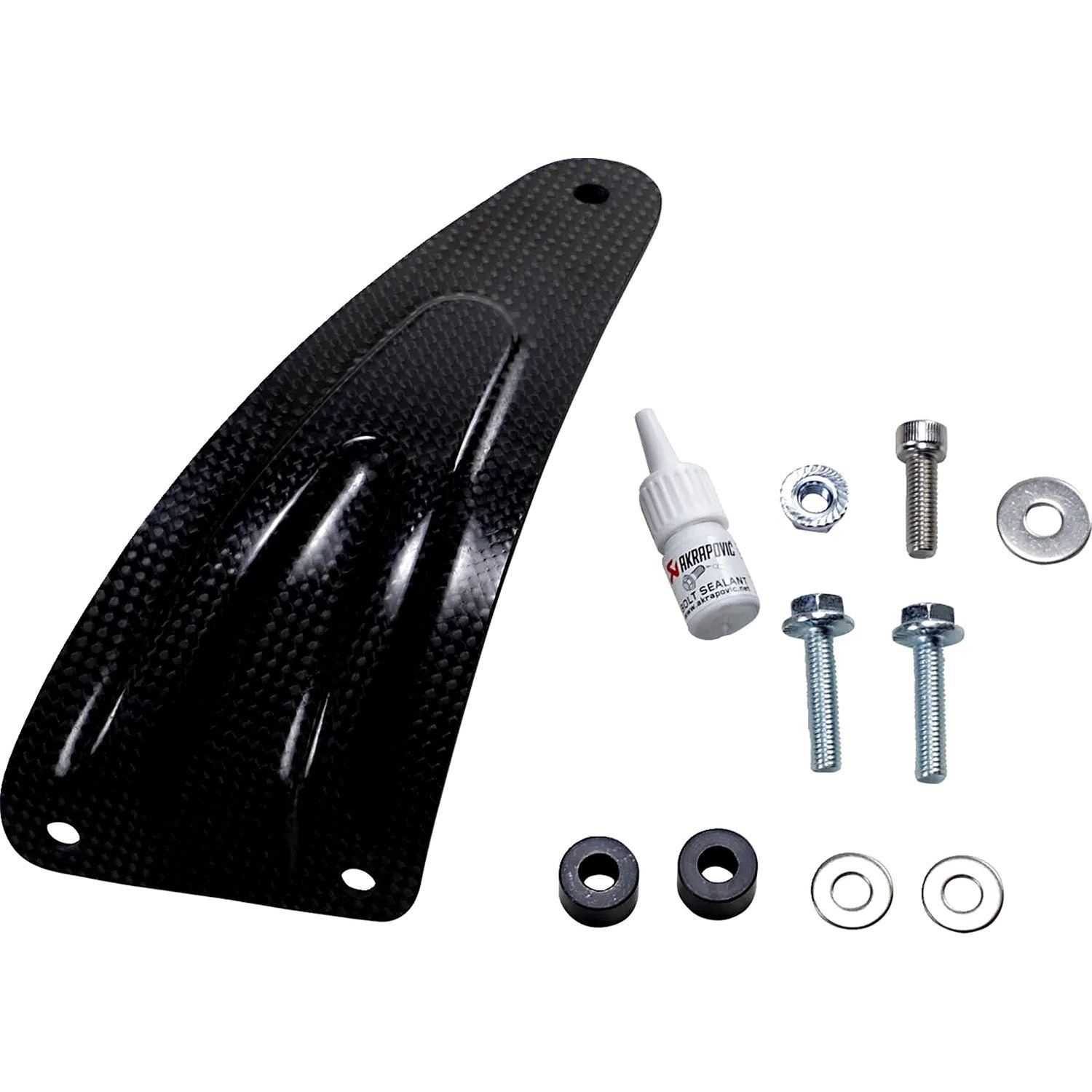 Akrapovic Carbon Fiber Exhaust Bracket For Aprilia RSV4 1100 ABS Factory 2019-2024